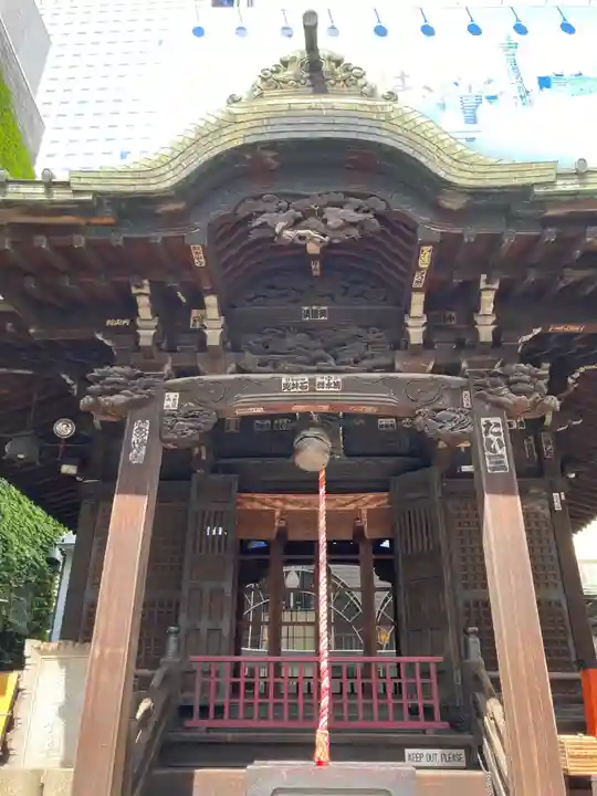 高山稲荷神社(旧鎮座地)の本殿・本堂