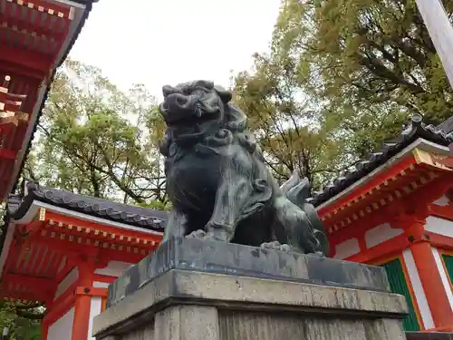 八坂神社(祇園さん)の狛犬