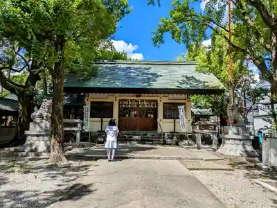 六所社（下飯田）の本殿・本堂