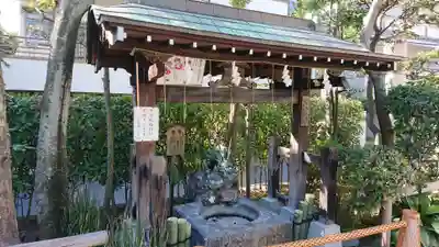 高木神社の手水舎
