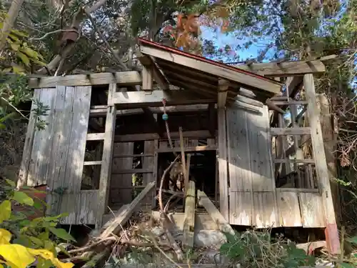 神社（名称不明）の本殿・本堂