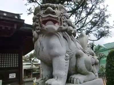 浅間神社の狛犬