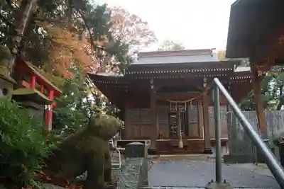 阿久津「田村神社」(郡山市阿久津町)旧社名:伊豆箱根三嶋三社の本殿・本堂