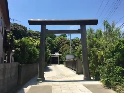 諸磯神明社の鳥居