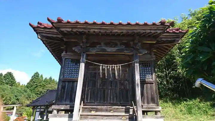 御嶽神社の本殿・本堂