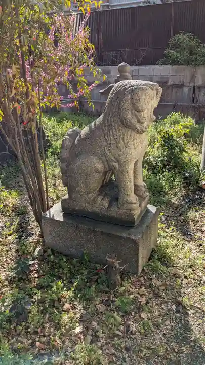 港住吉神社(住吉大社境外末社)の狛犬