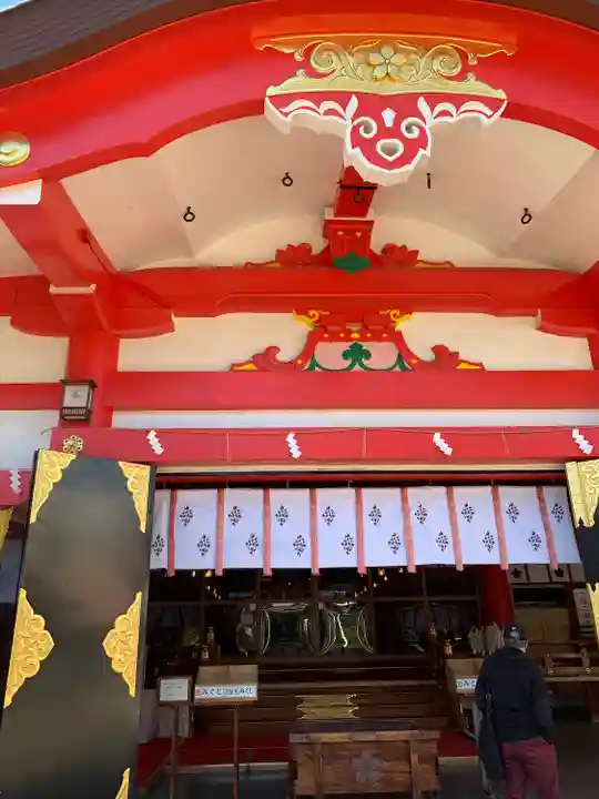 日枝神社の本殿・本堂