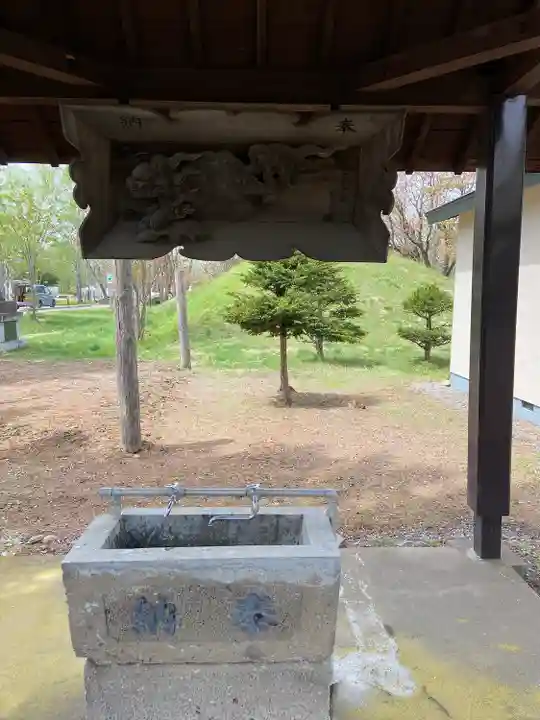 中札内神社の手水舎