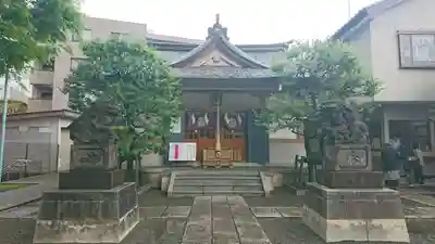 穏田神社の本殿・本堂