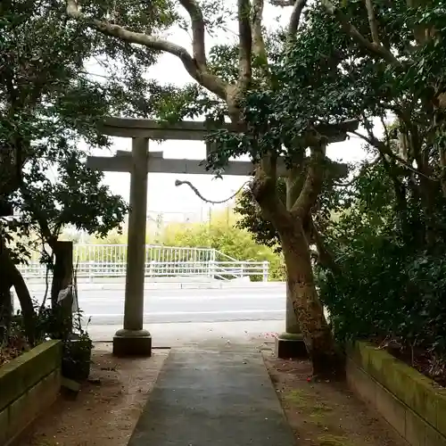 熊野神社の鳥居