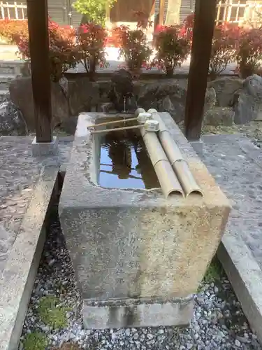 法蔵寺の手水舎