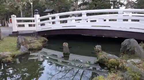 北海道護國神社の庭園