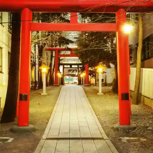 花園神社の鳥居