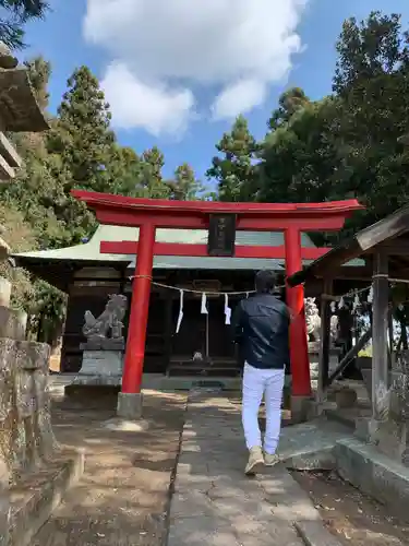 中野谷神社の鳥居