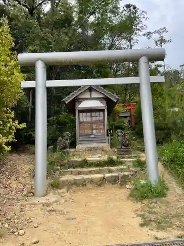 中山寺奥之院の鳥居