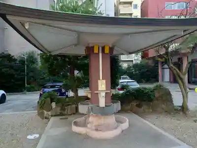 御霊神社の手水舎