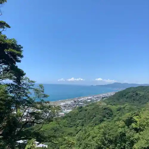 久能山東照宮の景色