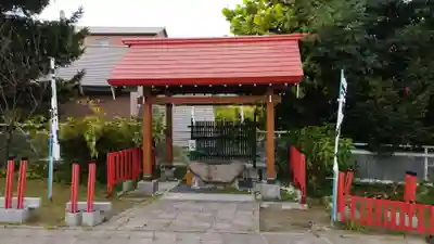 潮見ヶ岡神社の手水舎