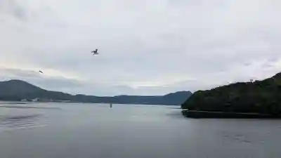 中島三重の塔の景色