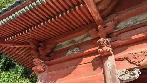 那古寺の狛犬