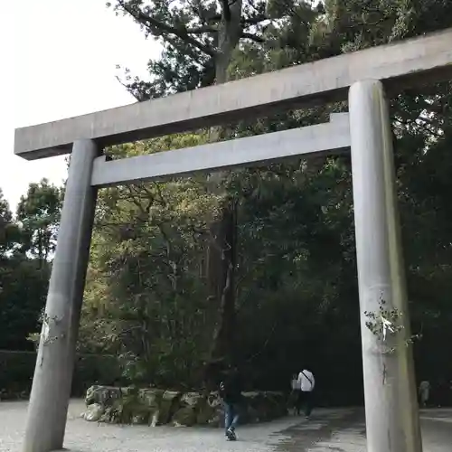 伊勢神宮外宮（豊受大神宮）の鳥居