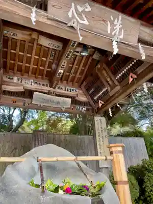 盛岡八幡宮の手水舎
