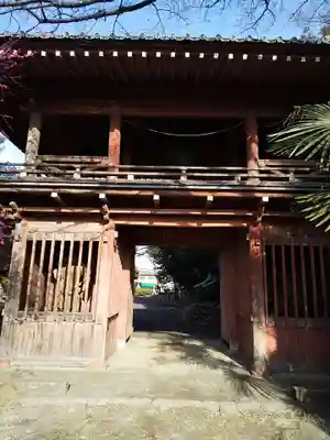 南蔵院の山門・神門
