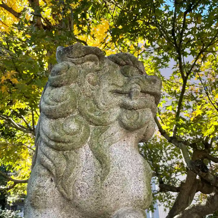 江島杉山神社の狛犬