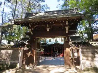 赤坂氷川神社の山門・神門