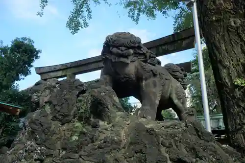 牛嶋神社の狛犬