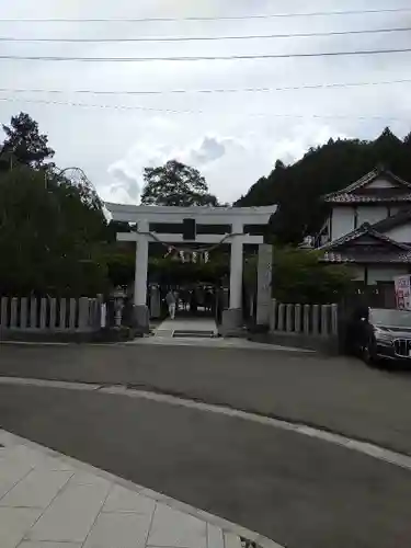 金蛇水神社の鳥居