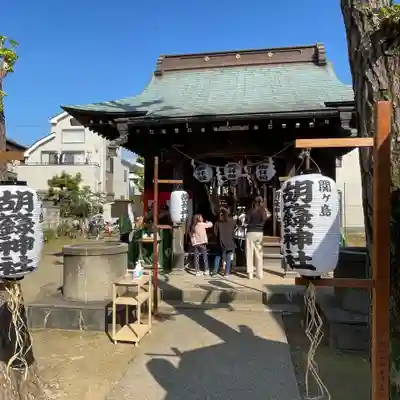 胡録神社の本殿・本堂
