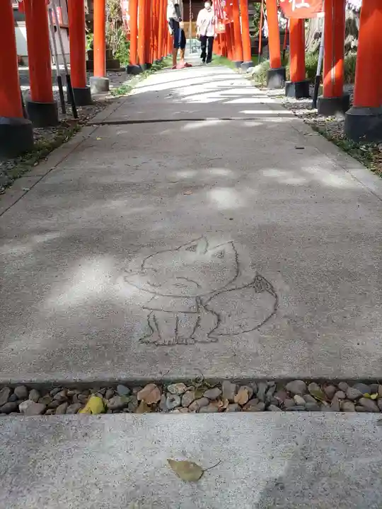 於菊稲荷神社(群馬県)