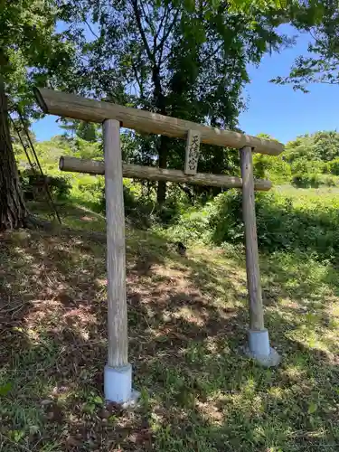 天満宮（諏訪神社境内社）の鳥居