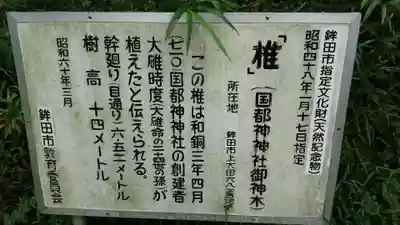 國都神神社の御朱印