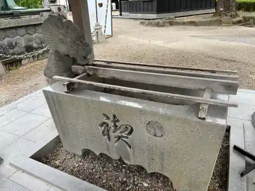 龍城神社の手水舎