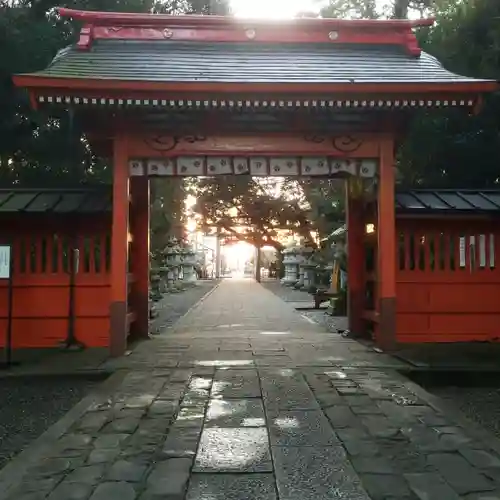 息栖神社の山門