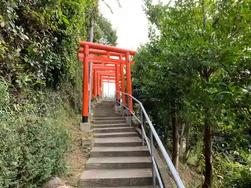 荒熊神社の鳥居