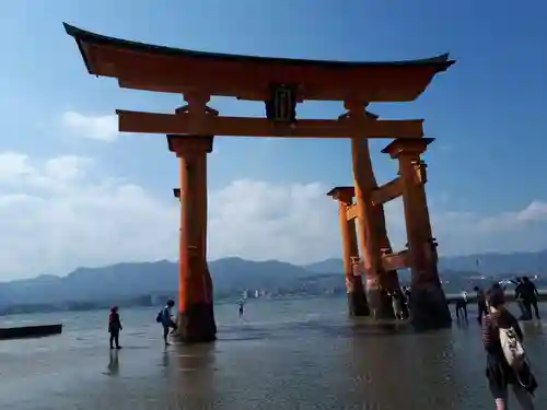 厳島神社の鳥居