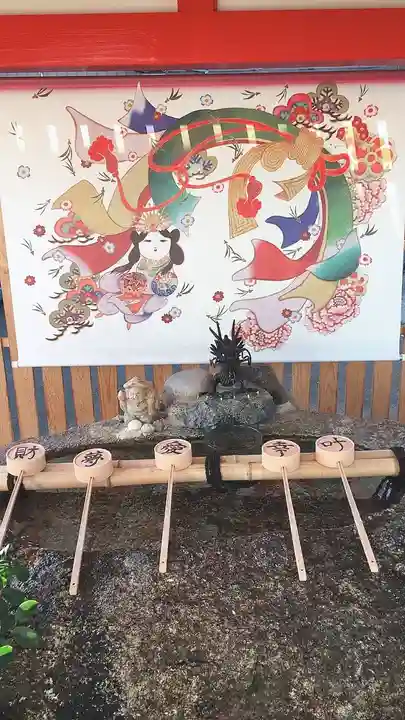 別小江神社の手水舎