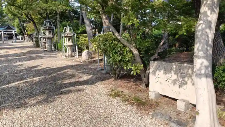 鹿嶋神社の庭園