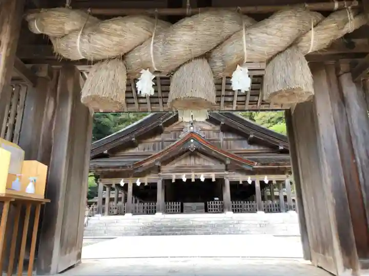 美保神社の山門・神門