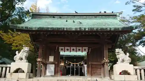 忌宮神社の山門