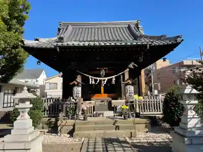 嶺白山神社の本殿・本堂
