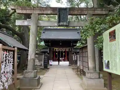 赤坂氷川神社の鳥居