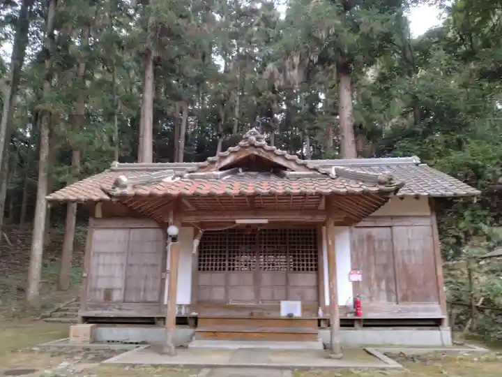 戸隠神社の本殿・本堂