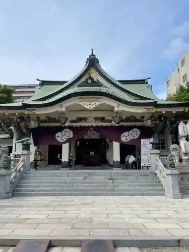 難波八阪神社の本殿