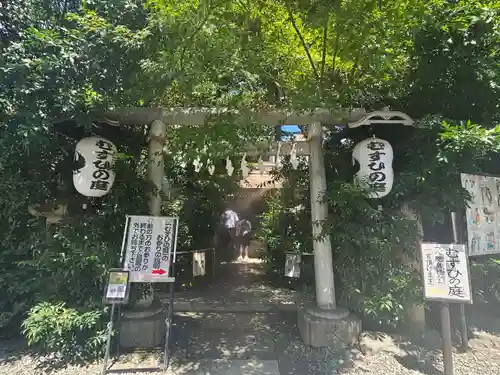 川越熊野神社の鳥居