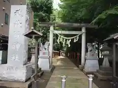 武蔵野神社の鳥居