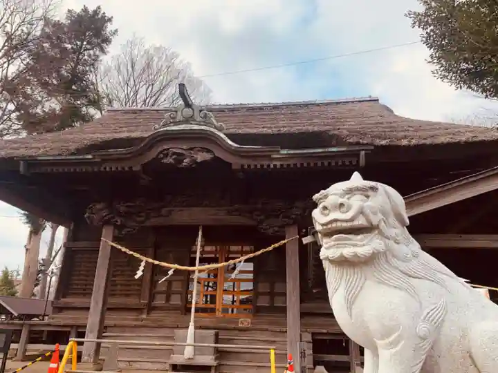 髙部屋神社の本殿・本堂